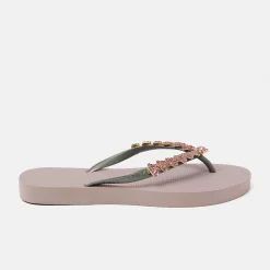 Lazamani Nusa Penida Damen Flip Flops Rose