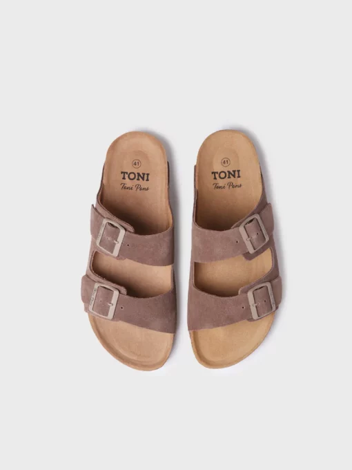 Toni Pons Leder Sandalen taupe GER-QT – Bild 2