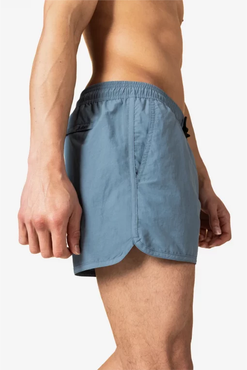 A-dam Swimtrunks Light Blue Solid – Bild 3