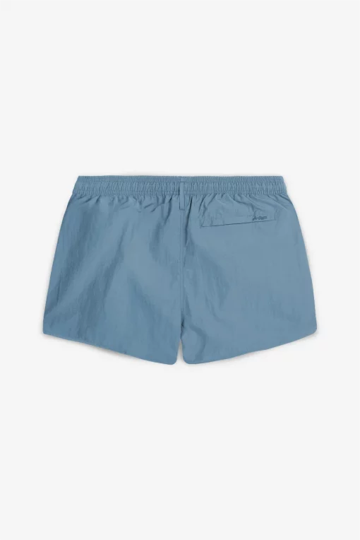 A-dam Swimtrunks Light Blue Solid – Bild 7