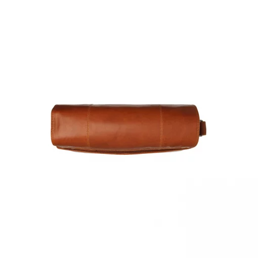 Leder Laptoptasche Cognac Tampa – Bild 4