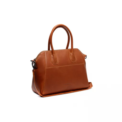 Leder Umhängetasche Marsala Cognac – Bild 2