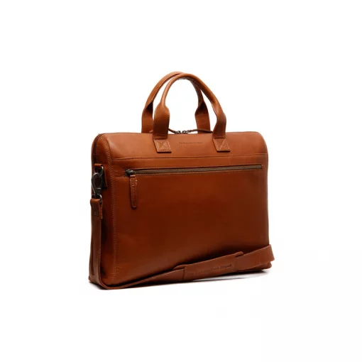 Ledertasche für Laptops Cognac Levanto – Bild 4