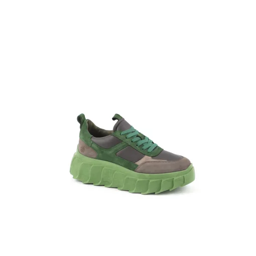 Apple of Eden Sneaker Blair Taupe Green – Bild 3