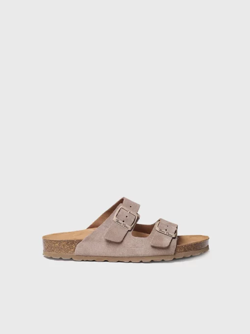 Toni Pons Leder Sandalen Ghana-QT Taupe – Bild 2
