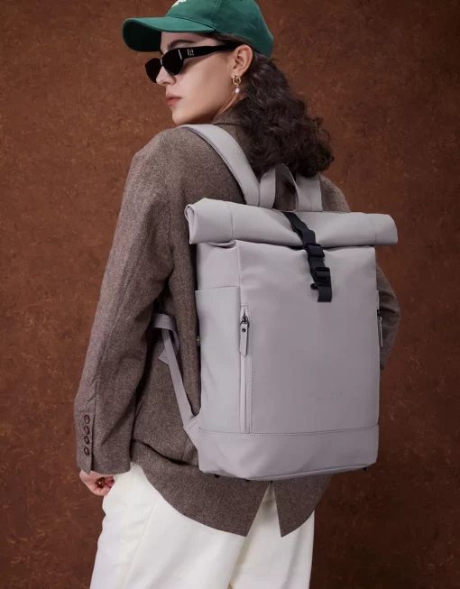 Gaston Luga Rucksack Rullen 16" taupe – Bild 11