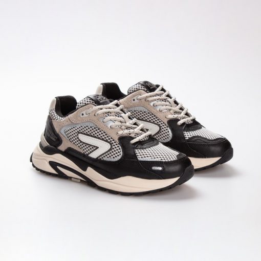 HUB  Footwear Sneaker Slam Schwarz/Grau-Weiß – Bild 2