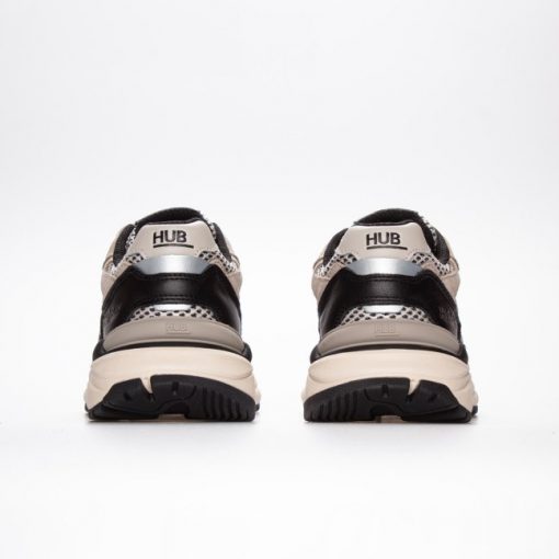 HUB  Footwear Sneaker Slam Schwarz/Grau-Weiß – Bild 3