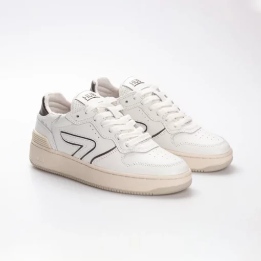 HUB Sneaker Smash Grau-Weiß/Antik Bronze – Bild 2