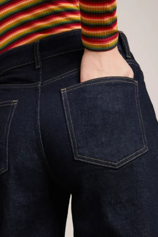 King Louie Paige Pants Walker Denim Indigo Blue – Bild 2