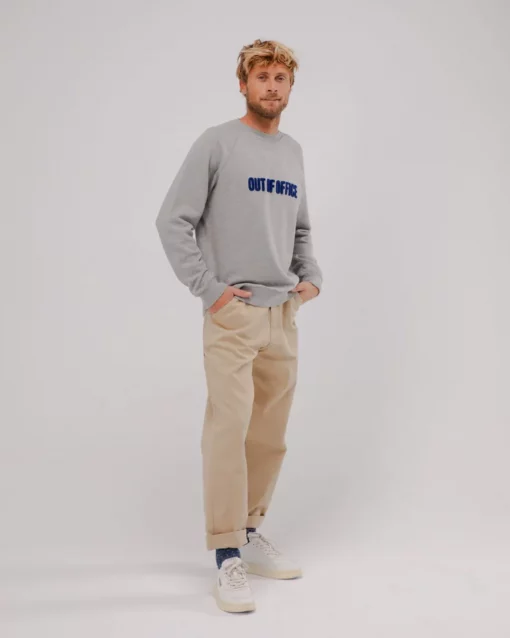Brava Fabrics Out of Office Sweatshirt Grey – Bild 2