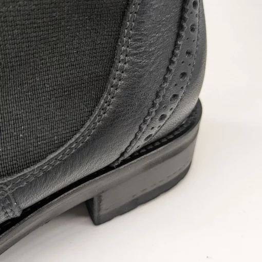 Werner 1911 Chelsea Boots Kowari schwarz – Bild 3