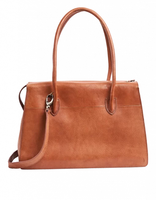 O My Bag Kate Cognac Stromboli Leather – Bild 6