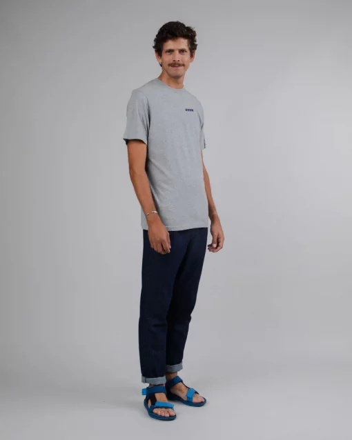 Brava Fabrics Out of Office T-shirt Grau – Bild 3