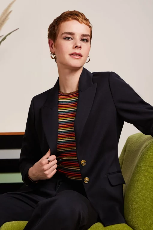 King Louie Bianca Blazer Broadway black