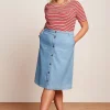 King Louie Marie Skirt Festa Light Denim