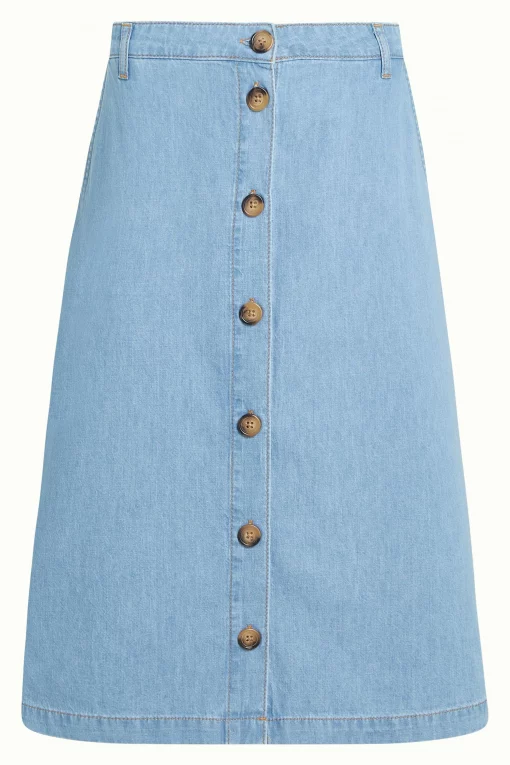 King Louie Marie Skirt Festa Light Denim