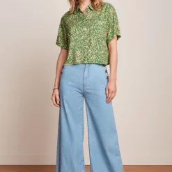 King Louie Pirla Pants Festa Light Denim