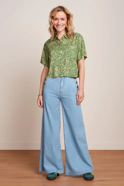 King Louie Pirla Pants Festa Light Denim