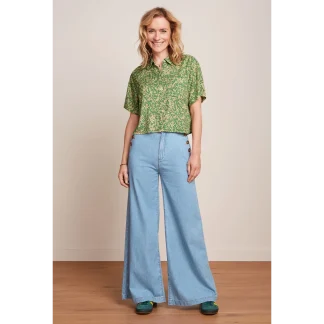 King Louie Pirla Pants Festa Light Denim