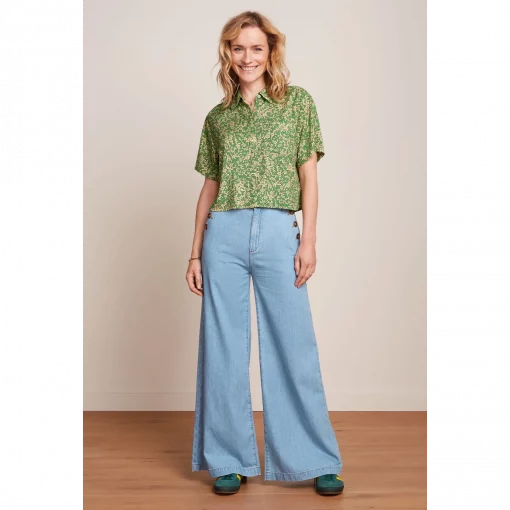 King Louie Pirla Pants Festa Light Denim