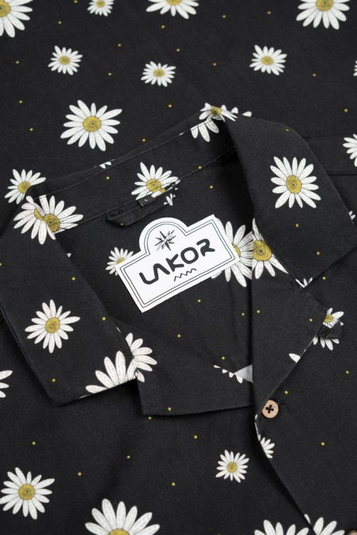 Lakor Maguerite Short Sleeve Shirt schwarz – Bild 5
