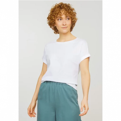 Recolution T-shirt Cayenne white
