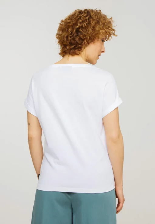 recolution T-Shirt Cayenne white – Bild 3