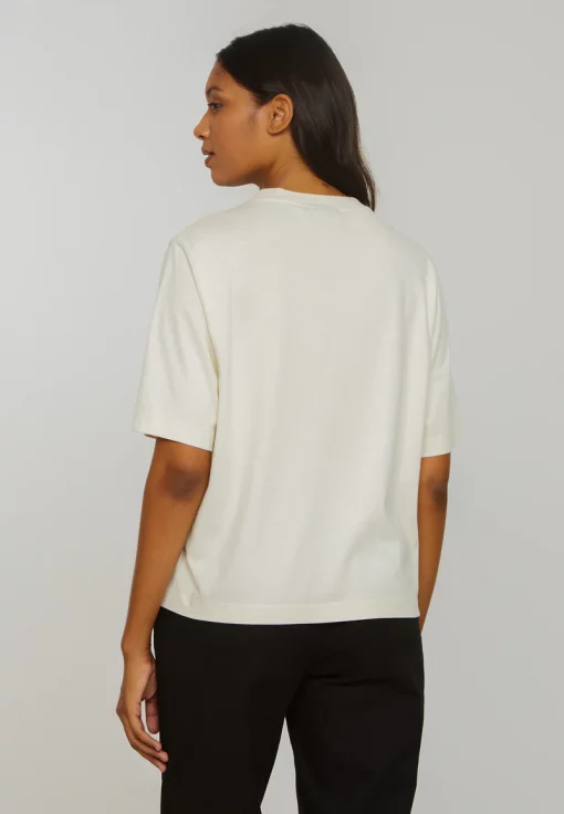 recolution T-Shirt AZOLLA SMILE arctic white – Bild 3