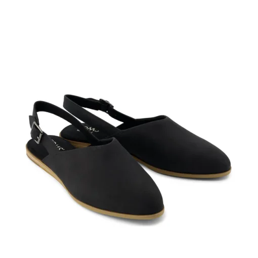 Toms Slingback Pantoletten Jade schwarz – Bild 2