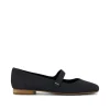 Toms Square Toe Mary Janes Bianca flat black