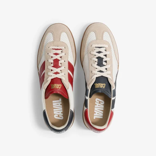 Caval Sneaker Black Scarlet