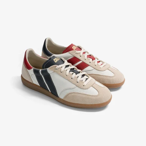 Caval Sneaker Black Scarlet weiß/blau/rot – Bild 2