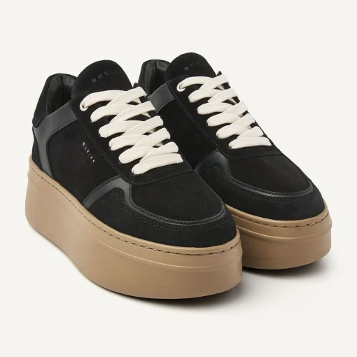 Nubikk Sneaker Bayou Platform black mocca – Bild 2