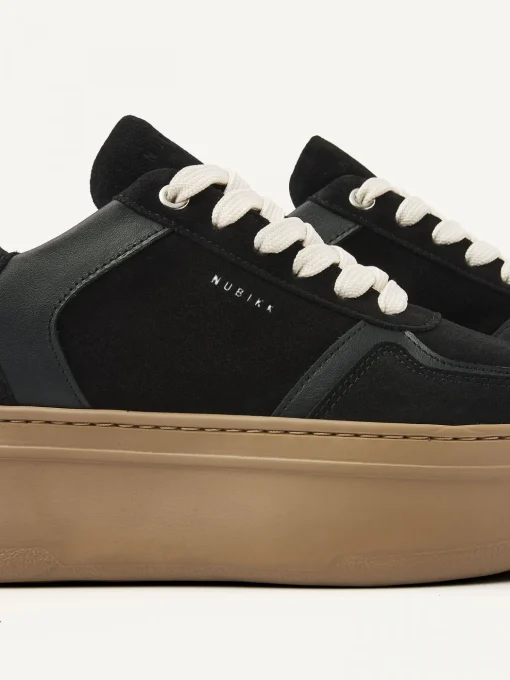 Nubikk Sneaker Bayou Platform black mocca – Bild 4