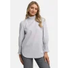CATNOIR Bluse mit Stehkragen
