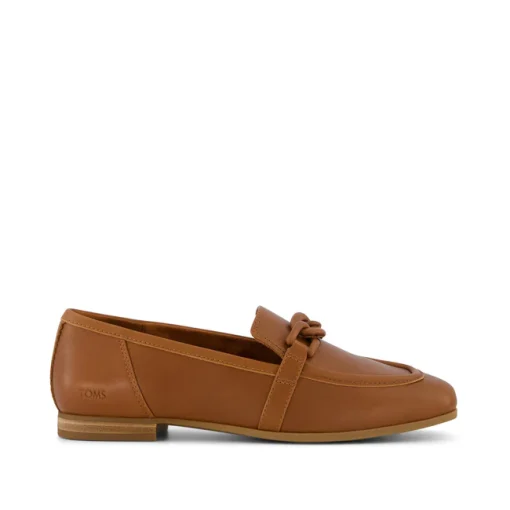 Toms Lynette Leder Loafer cognac – Bild 4