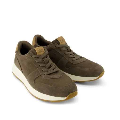 Toms TRVL LITE Retro Runner Sneaker Grün – Bild 2