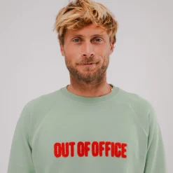 Brava Fabrics Sweatshirt Out Of Office Green