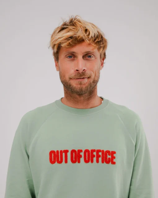 Brava Fabrics Sweatshirt Out Of Office Green