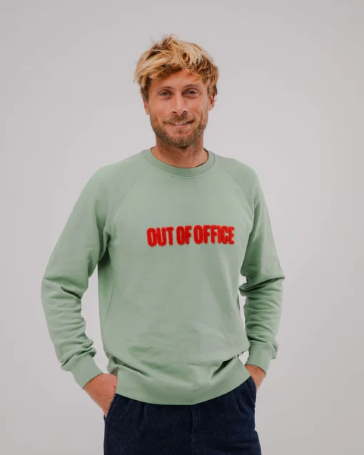Brava Fabrics Out of Office Sweatshirt Green – Bild 2
