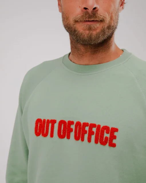 Brava Fabrics Out of Office Sweatshirt Green – Bild 4