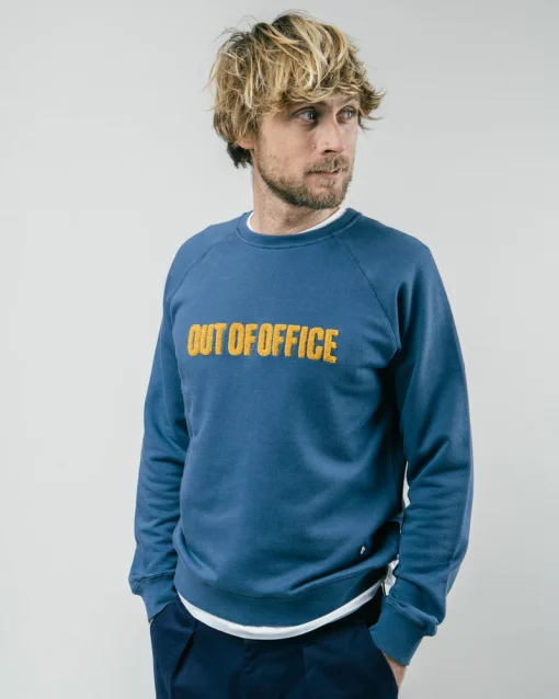 Brava Fabrics Out of Office Sweatshirt blue – Bild 2