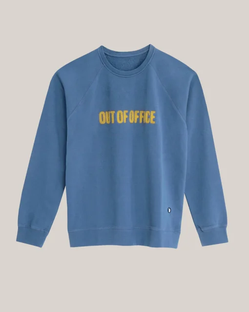 Brava Fabrics Sweatshirt Out Of Office blue