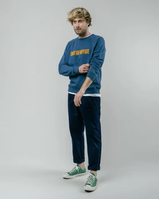Brava Fabrics Out of Office Sweatshirt blue – Bild 3