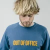 Brava Fabrics Sweatshirt Out Of Office blue