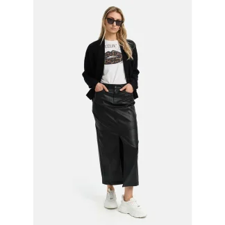 Catnoir Rock aus veganem Leder schwarz