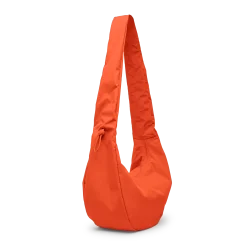 Got Bag Moon Bag Ruffle Hot Coral Monochrome