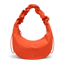 Got Bag Moon Bag Ruffle Hot Coral Monochrome