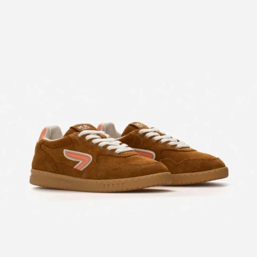 HUB Sneaker VANCOUVER Cognac/Faded Citrus – Bild 5